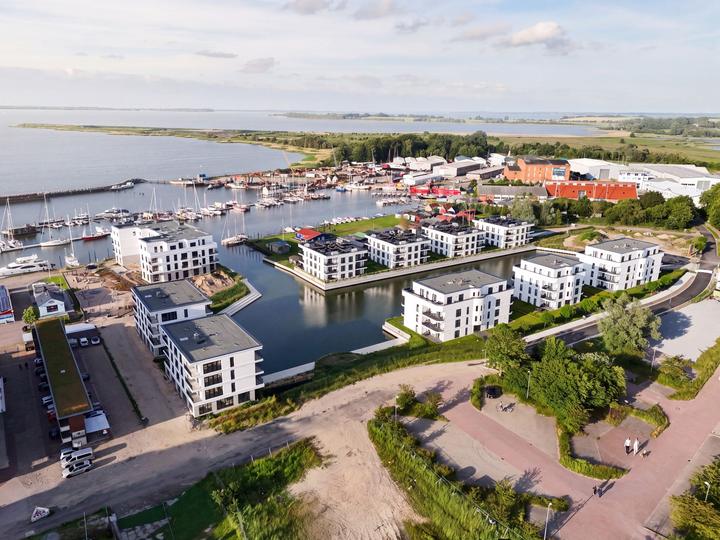 Yachthafen Barth, Baufortschritt Heute: Fertiggestellt